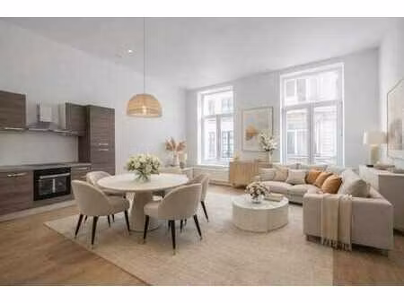 ixelles  matonge  appartement rénové de 95 m² avec 2 ch.