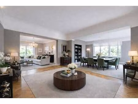 uccle - maison avec rez prof.  jardin  parkings  garage