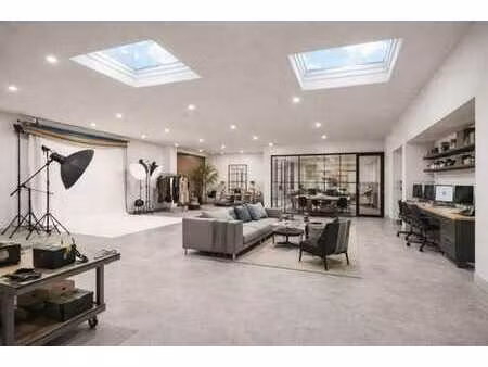 ixelles – grand espace professionnel casco ±200 m² arrière