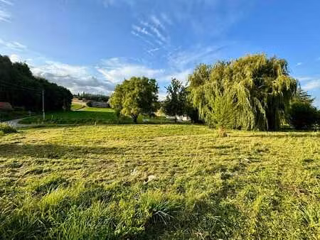 terrain à bâtir avec orientation sud