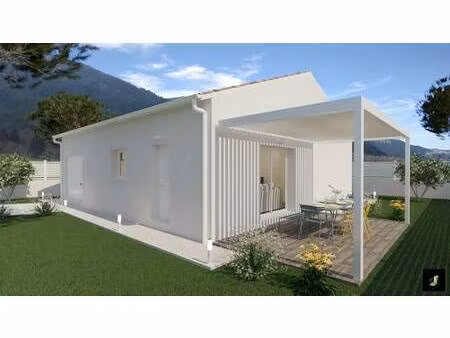 terrain avec maison neuve à vendre