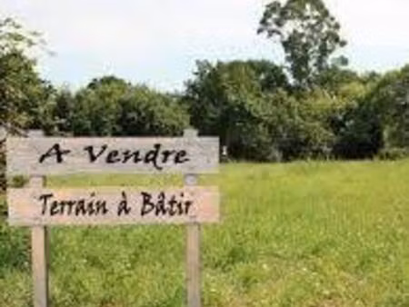 terrain constructible à vendre