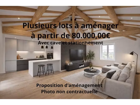 vente appartement 2 pièces 53 m² à villars-les-dombes (01330)  80 000 €