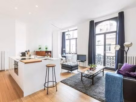 magnifique appartement meublé (louise/châtelain)