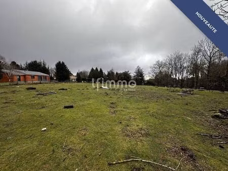 terrain constructible viabilisé à vendre