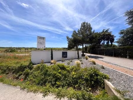 terrain constructible à vendre