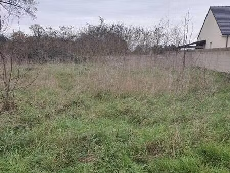 terrain constructible à vendre