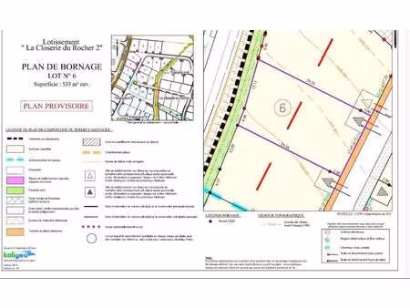 terrain constructible à vendre