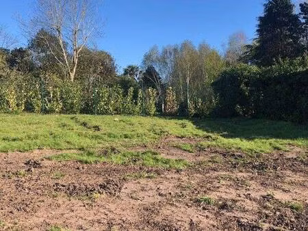 terrain constructible viabilisé à vendre