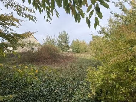 terrain constructible à vendre