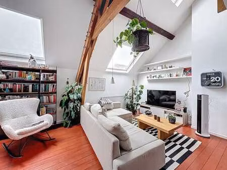 stéphanie - splendide et lumineux duplex/penthouse 1 chambre