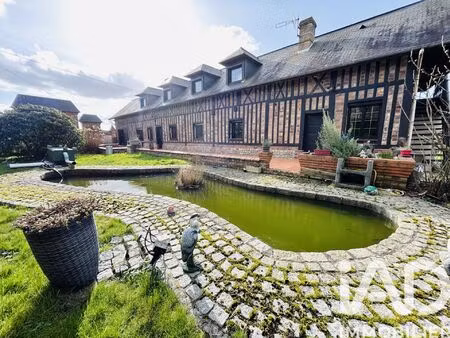 vente maison 7 pièces 160 m² touffreville-la-corbeline (76190)