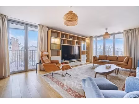 paris xvie - auteuil  153 m² quatre chambres  balcons/terrasses de 53 m²