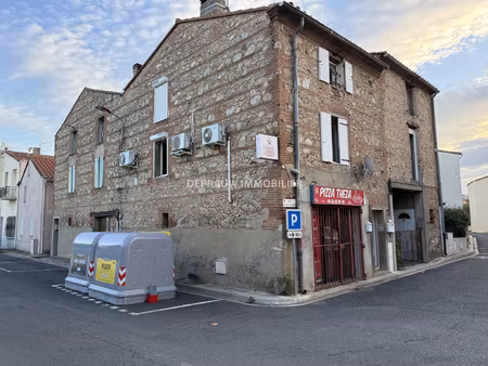 immeuble r+2 avec 2 appartements t2 et 1 local commercial