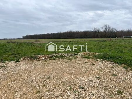 vente terrain 1205 m² lacourt-saint-pierre (82290)