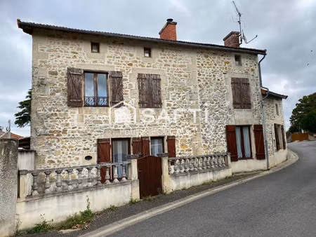 vente maison 8 pièces 216 m² lhommaizé (86410)