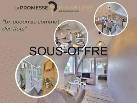 vente appartement 2 pièces bord de mer à binic-etables-sur-mer (22680) : à vendre 2 pièces