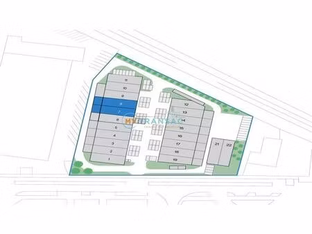 location local industriel 279 m² à chilly-mazarin (91380)