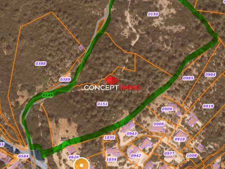 vente terrain 64150 m² à belgentier (83210)  60 000 €