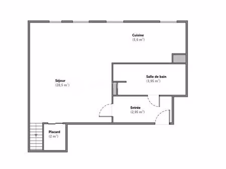 appartement de 86 m² à serris