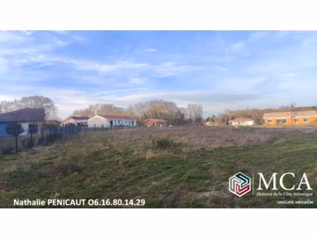 vente terrain 666 m² à magescq (40140)  134 000 €