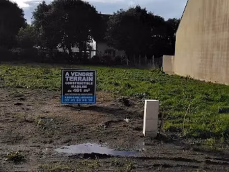 vente terrain à batir 461 m² à le croisic (44490)  283 500 €