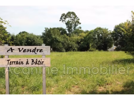 vente terrain 1318 m² à assas (34820)  390 000 €