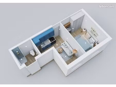 appartement 2 pièces 26 m²