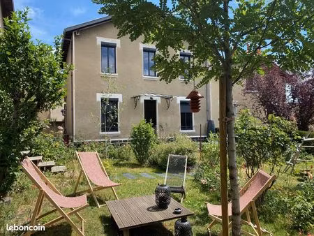 appartement 2 pieces 26m² meuble avec jardin partage