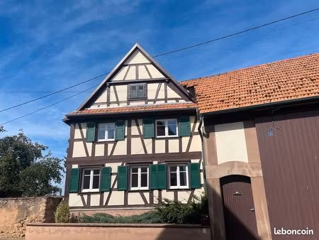 superbe maison alsacienne 150 m² à ringeldorf