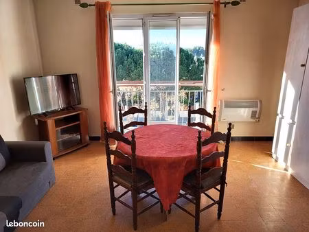 location studio canet plage à l'année