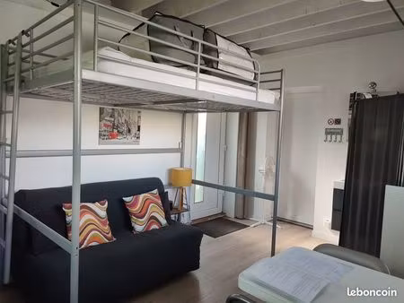 studio meublé entièrement équipé dispo du 20/03 au 30/04