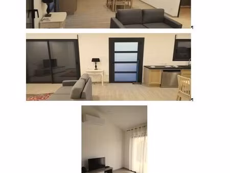 t2 neuf meublé 57m² – terrasse + parking – lavaur