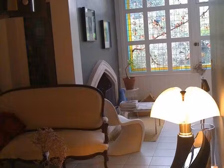 a louer talence barr de pessac maison pierre charme 2 chambres rue calme beau jardin sud o