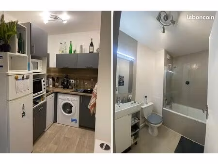 appartement t2 meublé à louer sur bruges. bail 12 mois renouvelable