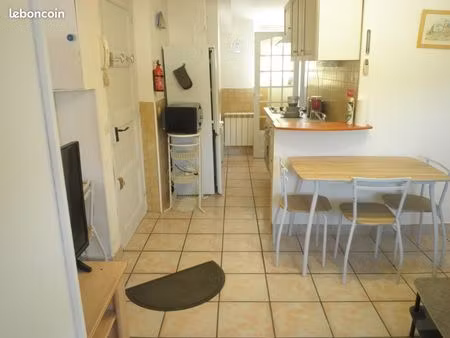 2 pieces+ cuisine equipee  tout meuble