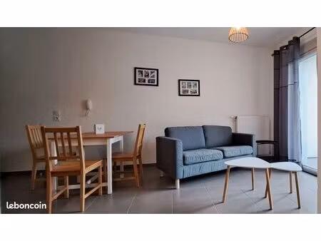 appartement t2 meublé 39 m2 avec garage