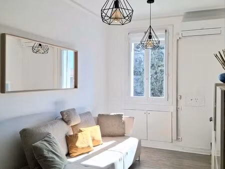 magnifique t2 sur-meublé climatisé  calme  gare