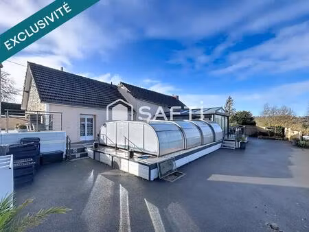 longère avec piscine à tollevast