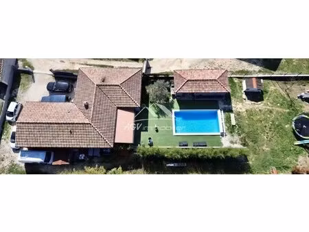 mons - villa de plain pied - 3 chambres - piscine - double garage