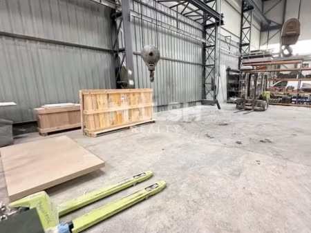 local d'activités équipé de pont roulant et bureaux à chasse sur rhone - a louer - 370 m² 