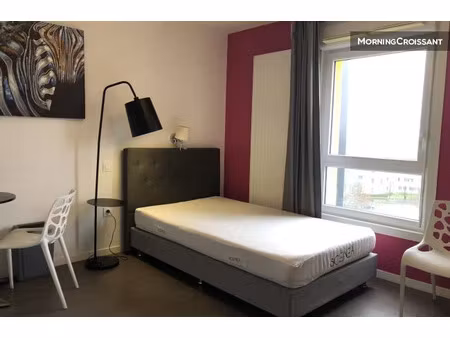 location meublée appartement 1 pièce 21 m² à saint-herblain (44800)  681 €