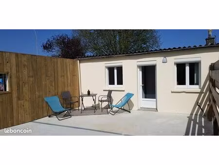 maison meublée indépendante avec grande terrasse – secteur écoles paramé iut