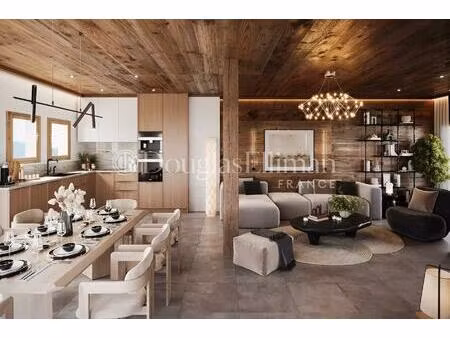 megeve - chalets neufs haut de gamme dans un lotissement intimiste