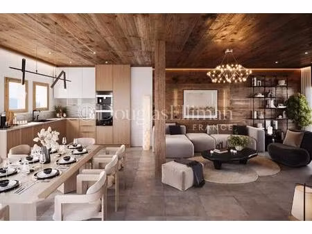 megeve - chalets neufs haut de gamme dans un lotissement intimiste