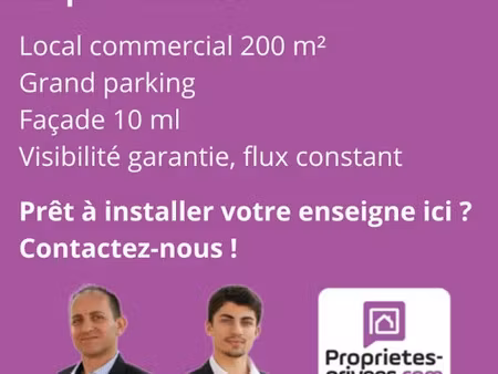 location locaux professionnels 200 m² à nevers (58000)  3 334 €
