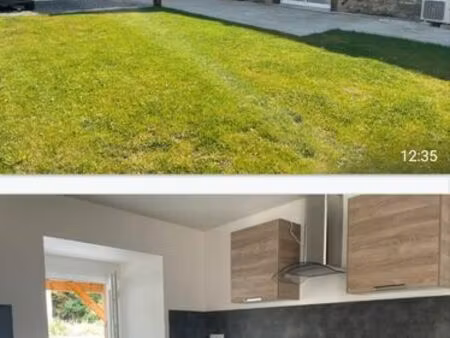 maison quatre chambres avec petit jardin