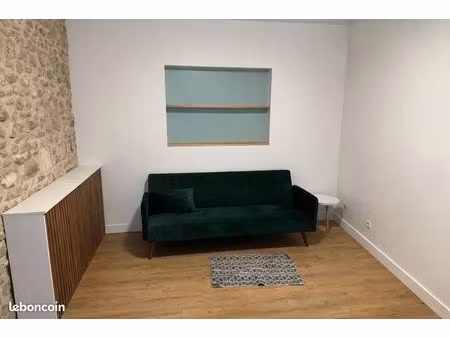 particulier loue t3 70m2 meublé - plein centre de cognac