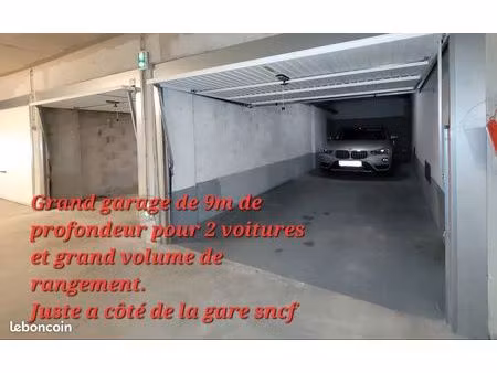 grand garage double secteur gare