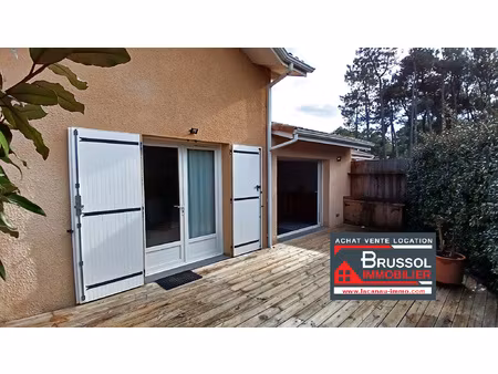 pavillon de 49 m2 lacanau océan grand séjour terrasse agen